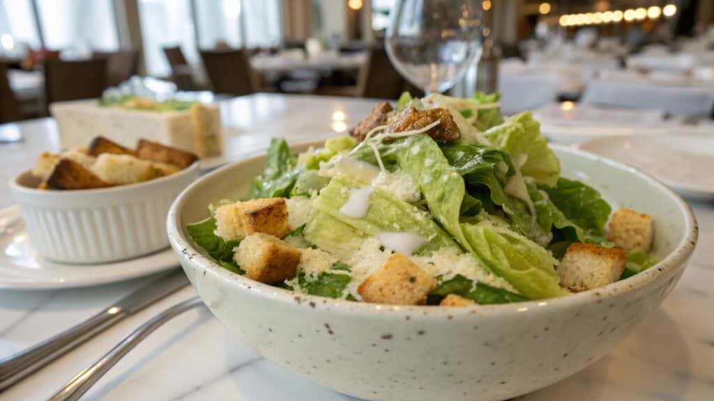 Classic Restaurant Caesar Salad – A Timeless Favorite