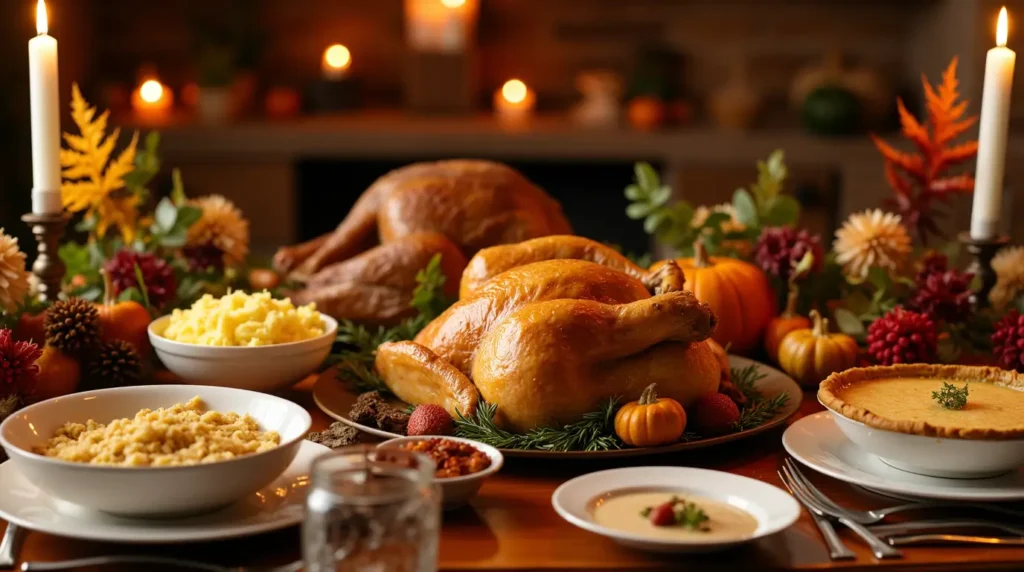 How to Cook Thanksgiving Dinner From Start to Finish Made Easy Perfect Thanksgiving Dinner Table Setup
