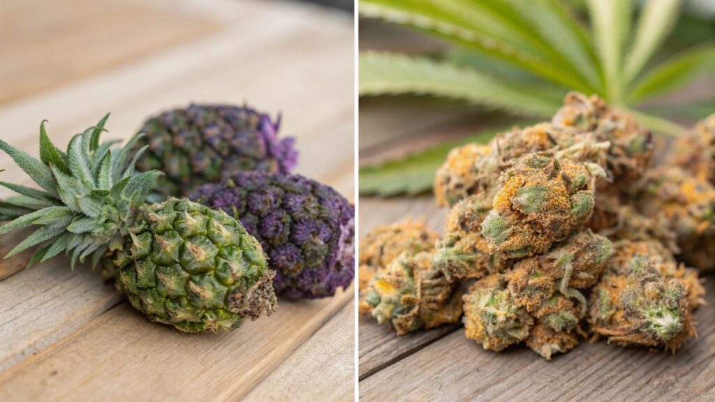Fruity Pebbles Vs. Pineapple Express Buds
