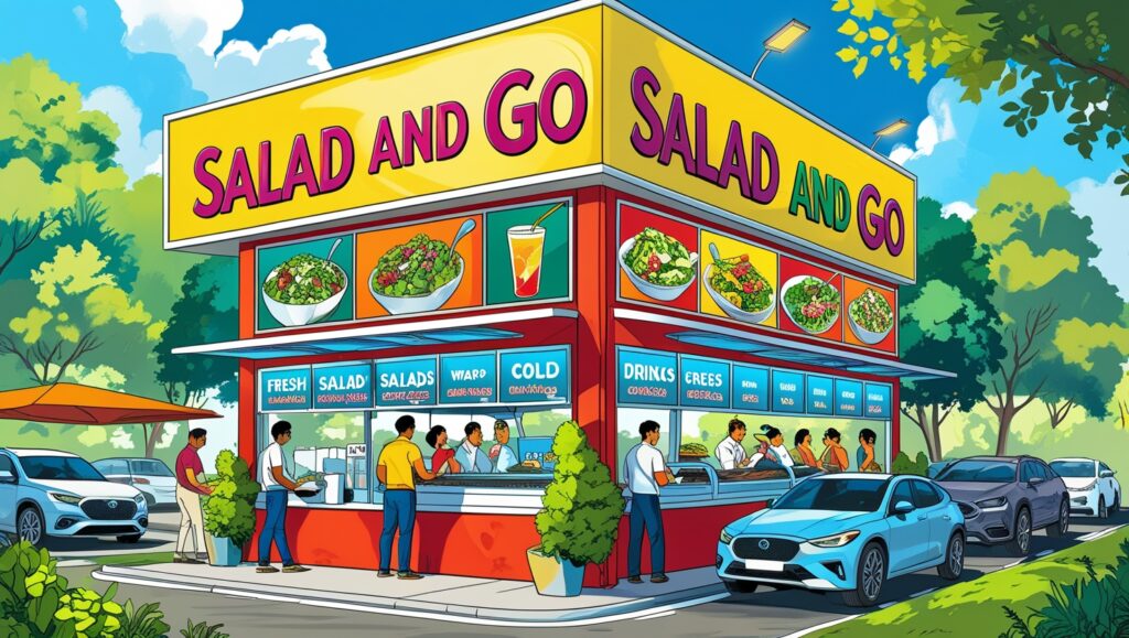 Salad And Go Drive Through Restaurant