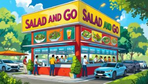 Salad And Go Drive Through Restaurant