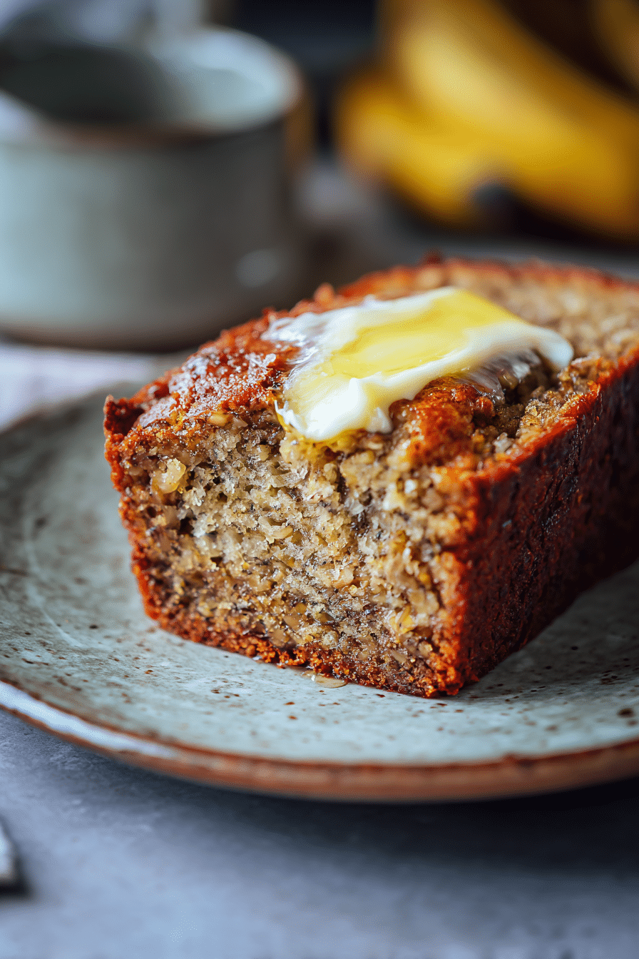 🍌 Best Moist Banana Bread – Unbelievably Soft, Sweet, and Easy