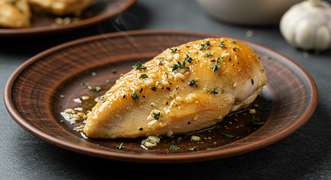 Garlic Butter Baked Chicken Breast