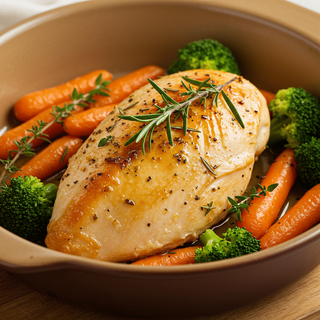 Juicy Oven Baked Chicken Breast Recipe