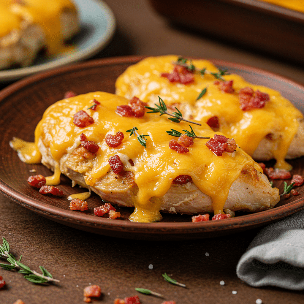 Oven Baked Crack Chicken Breasts