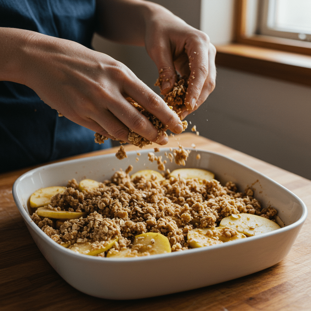 Apple Crisp Step