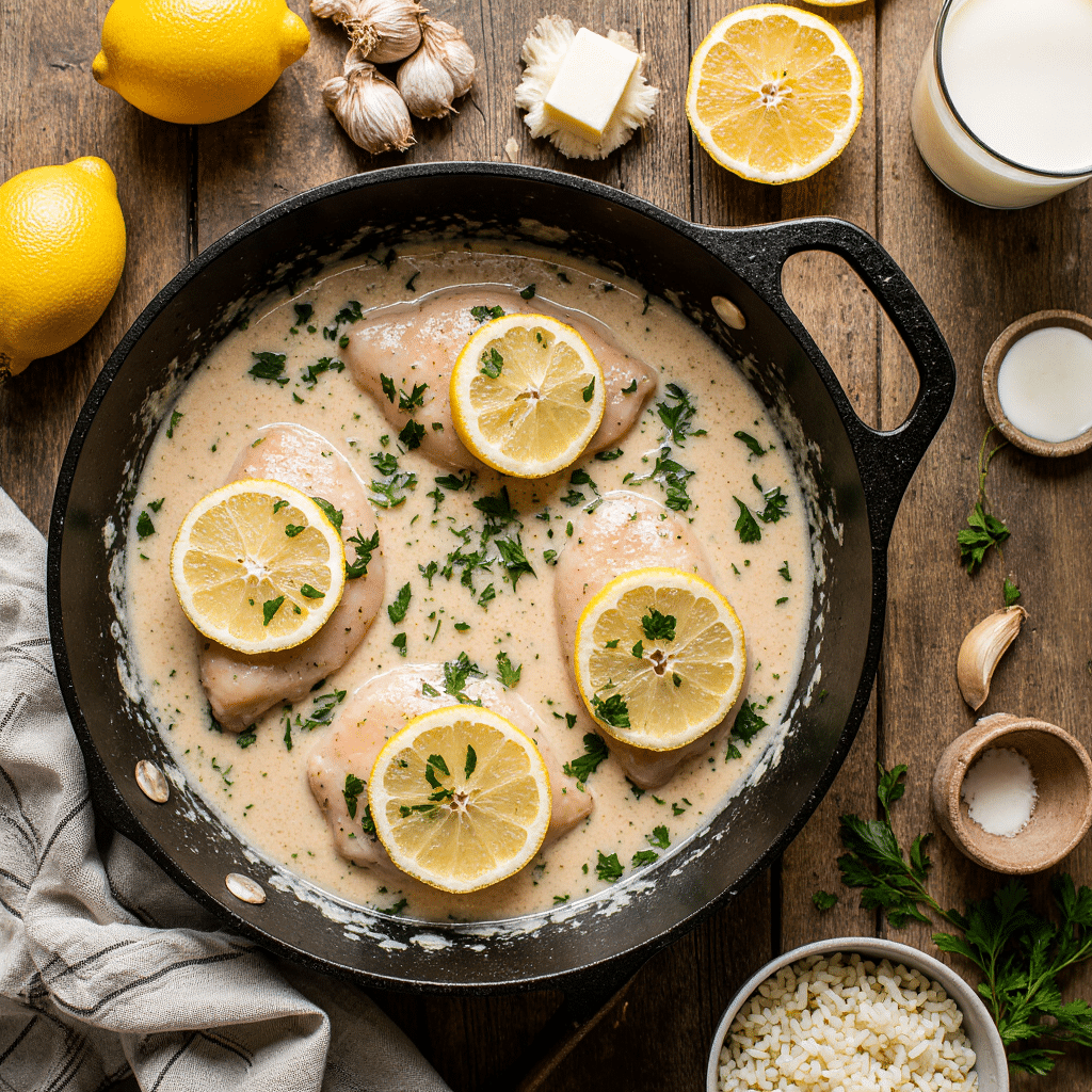 Chicken Breast Lemon Cooking