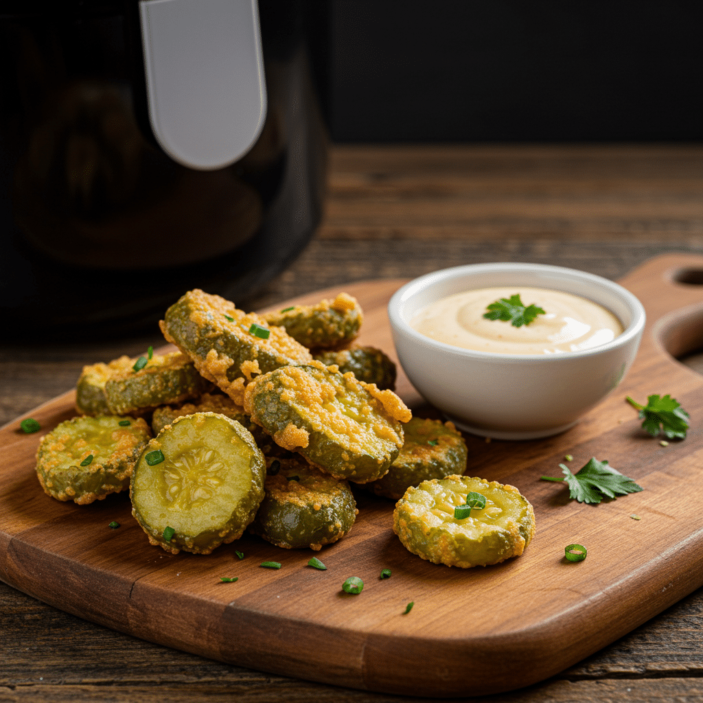 Featured Air Fryer Fried Pickles