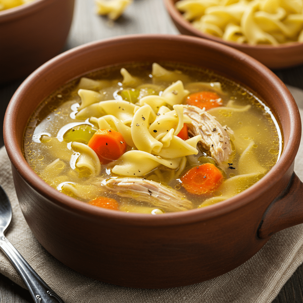 Featured Chicken Noodle Soup Egg Noodles