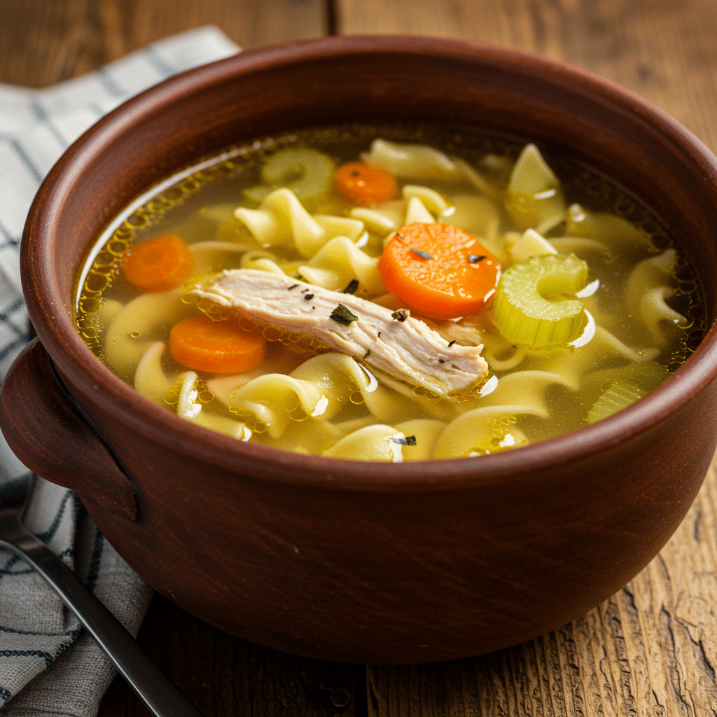 Featured Old Fashioned Chicken Noodle Soup