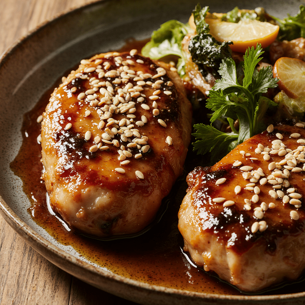 Honey Garlic Chicken Breasts Feature