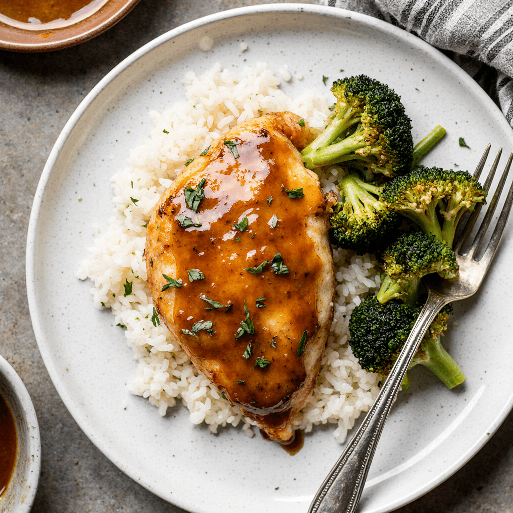 Honey Garlic Chicken Breasts Servin