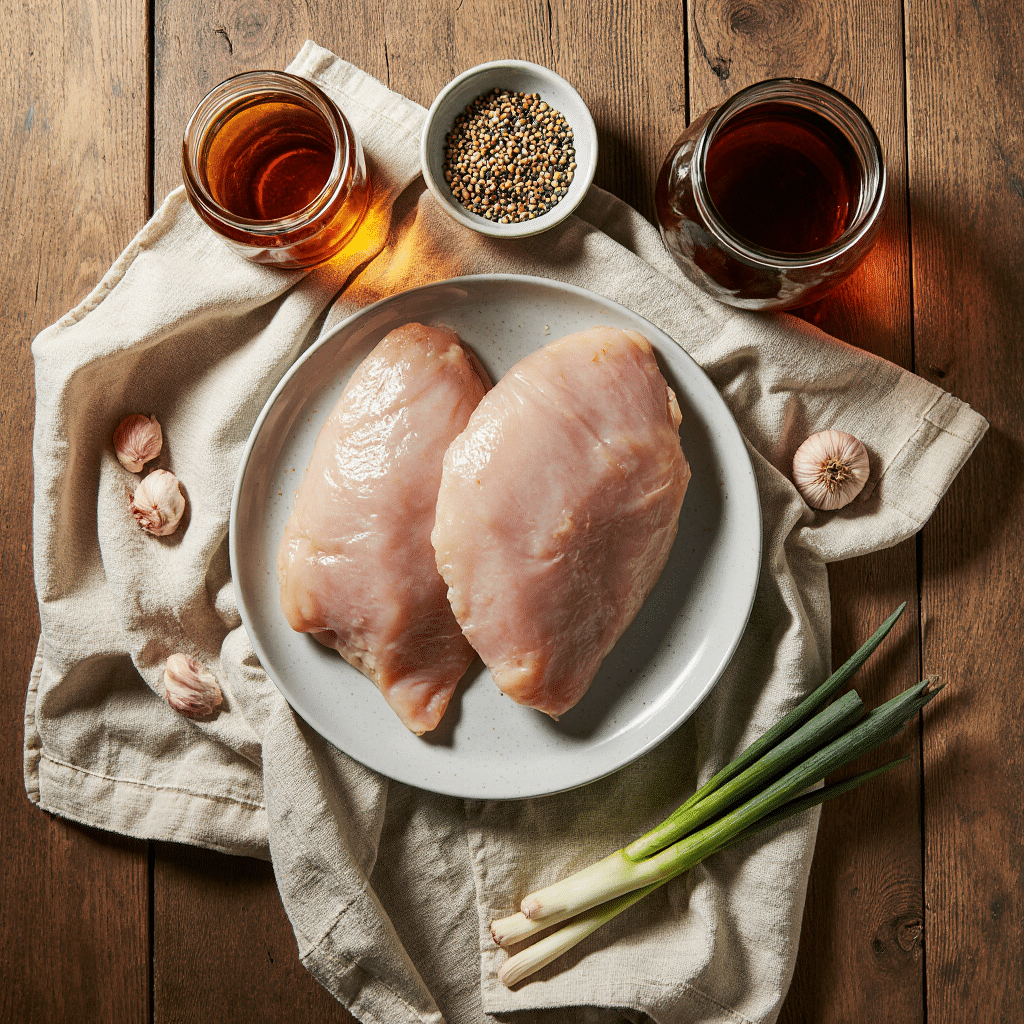 Honey Garlic Chicken Ingredients