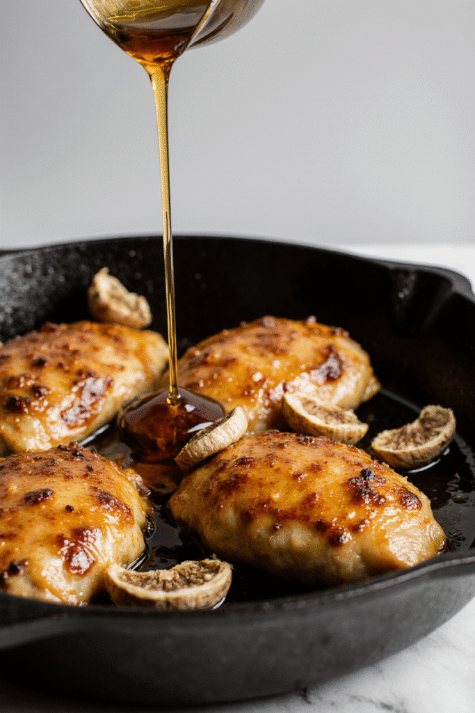 Honey Garlic Chicken Step