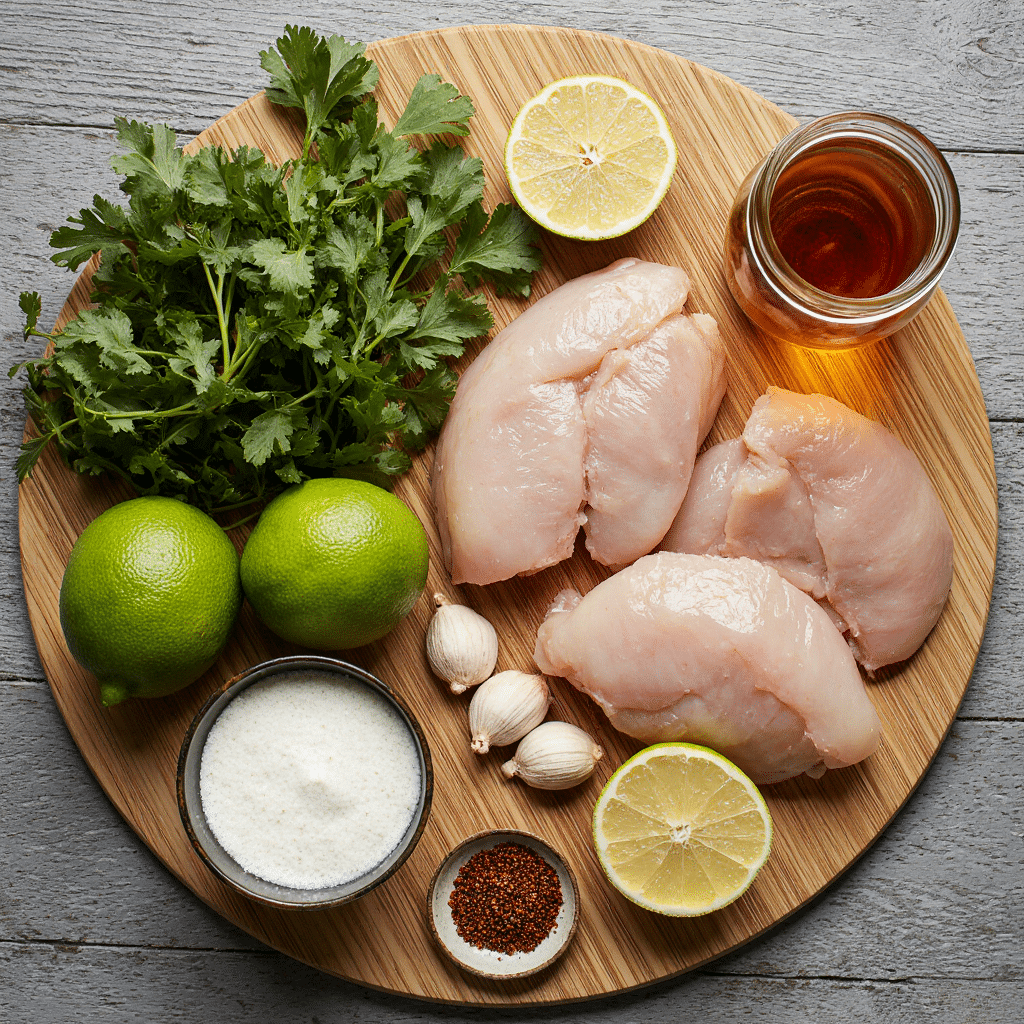 Honey Lime Chicken Thighs Ingredients