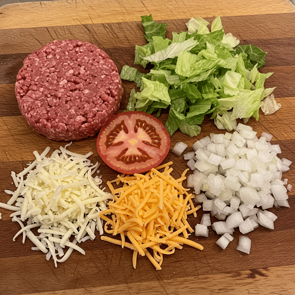 Ingredients Cheeseburger Casserole