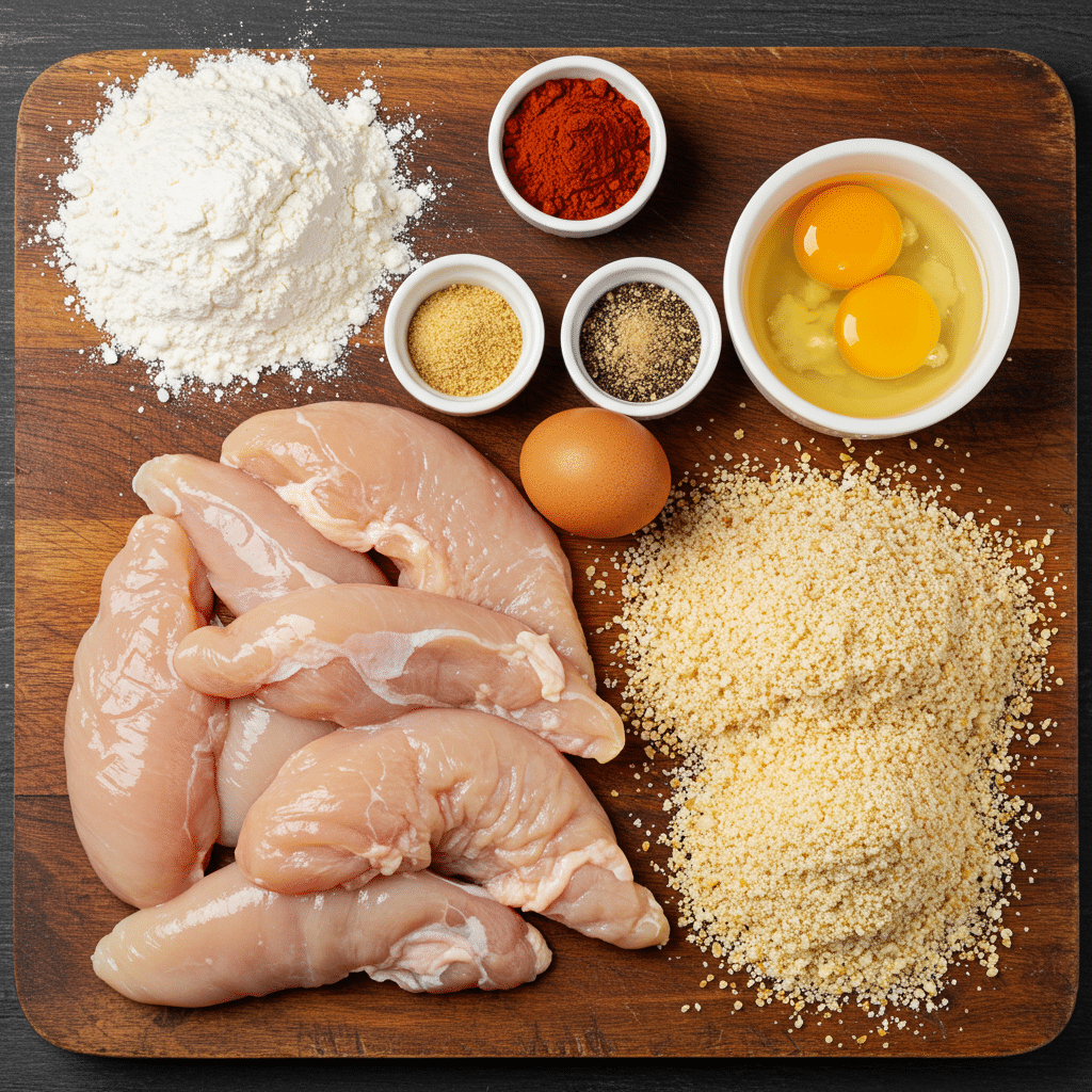 Ingredients Chicken Tenders