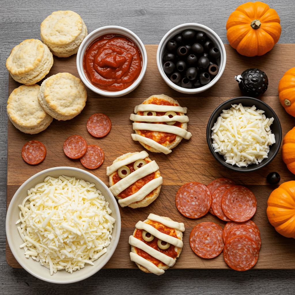 Ingredients Halloween Appetizers