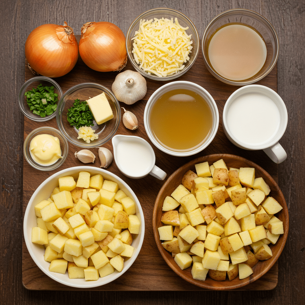 Ingredients Potato Soup