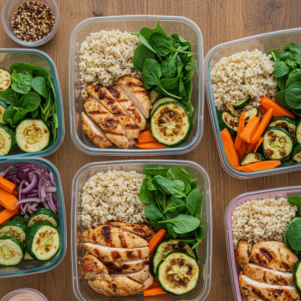 Meal Prep For The Week Serving