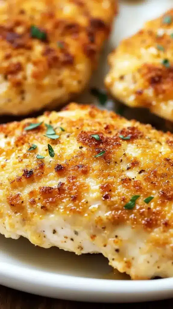 Melt In Your Mouth Chicken Breast Melt in your mouth chicken breast dish garnished with herbs