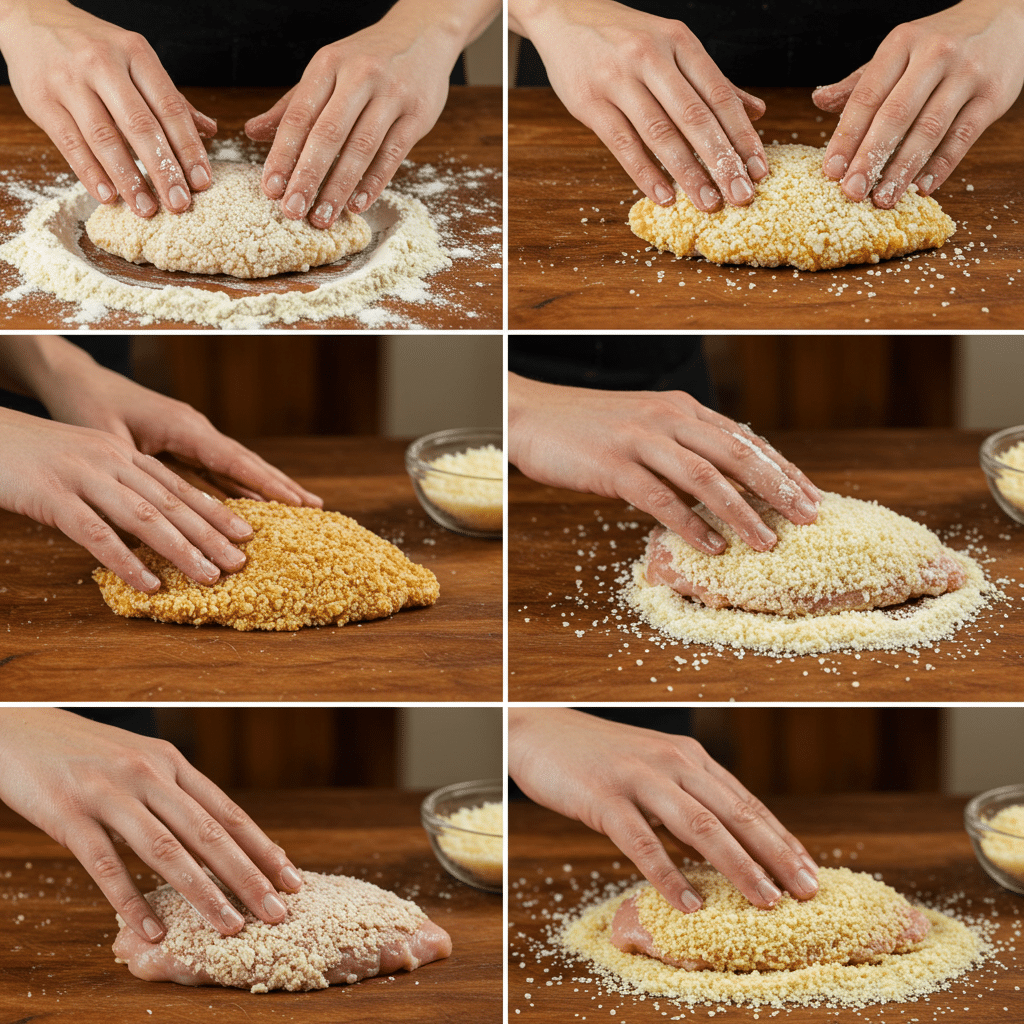 Steps Chicken Parmesan Recipe