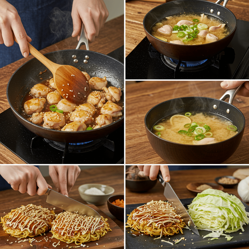 Steps Japanese Recipe Ideas