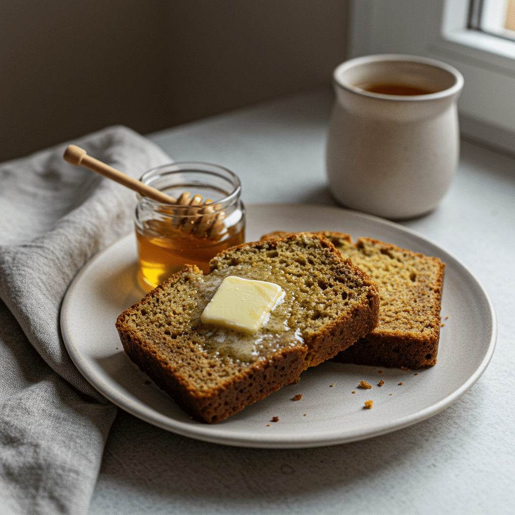 Zucchini Bread Serving