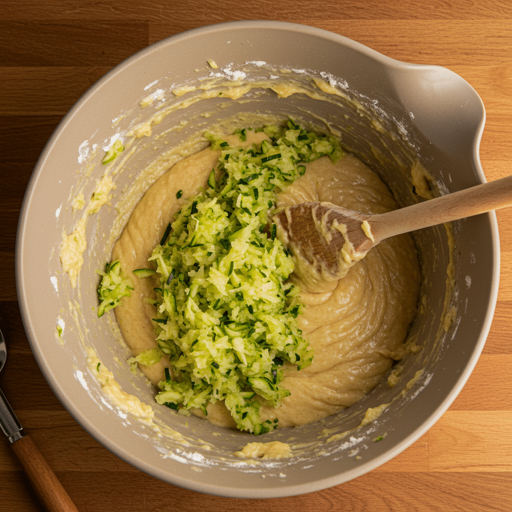 Zucchini Bread Step
