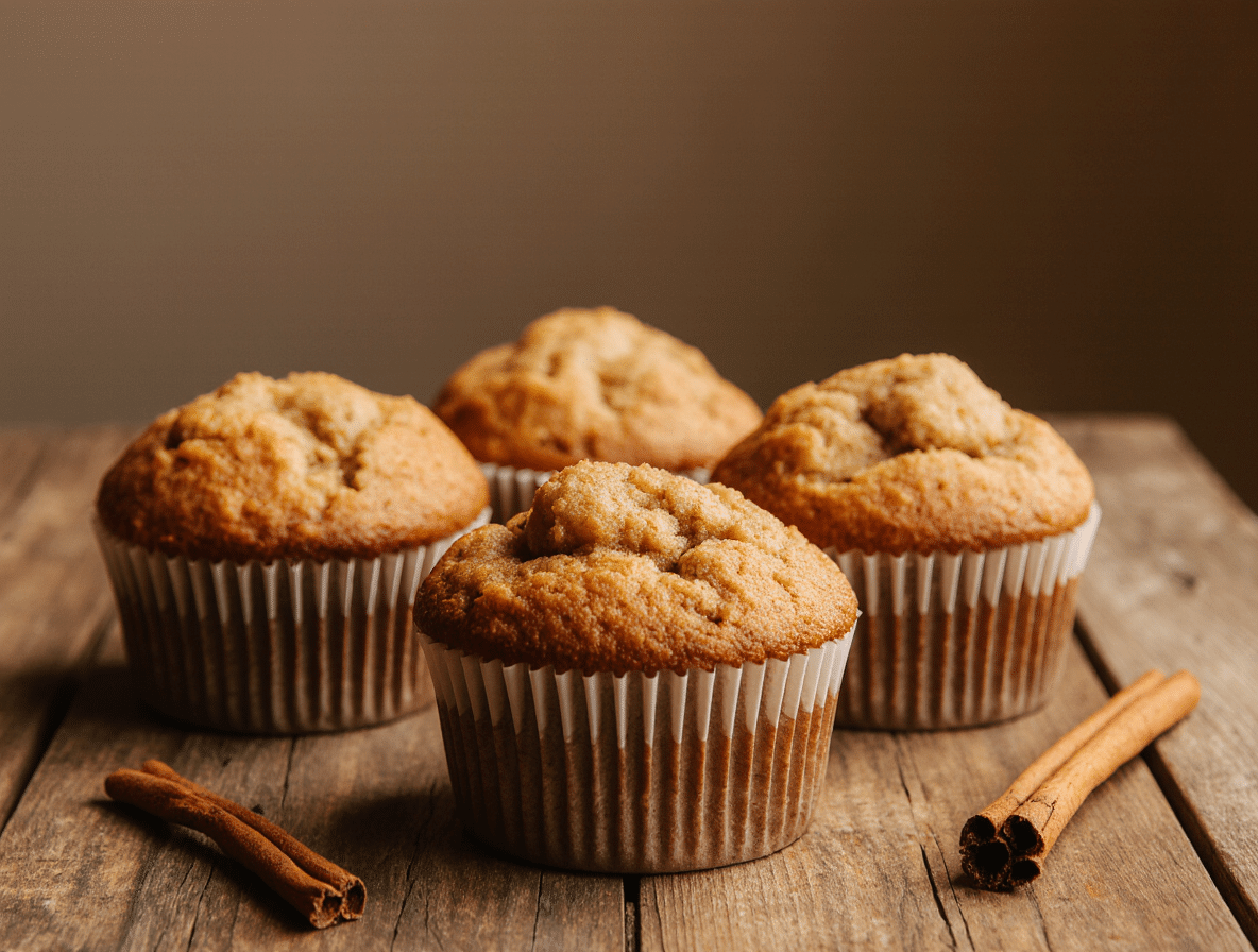 Irresistible Apple Cinnamon Muffins You Must Try There is something magical about the smell of cinnamon and baked apples filling a cozy kitchen. It is the kind of aroma that instantly makes you think of crisp autumn mornings, colorful leaves falling outside, and a warm oven promising comfort. These Irresistible Apple Cinnamon Muffins You Must Try are soft, moist, and brimming with flavor. With every bite, you get tender apple pieces tucked inside a fluffy crumb, kissed with cinnamon spice and a golden top that feels straight out of a country bakery. This recipe is more than just a breakfast idea. It is a hug in muffin form. Whether you enjoy them with your morning coffee, pack them for a lunchbox treat, or share them as part of your fall baking apple recipes tradition, they bring happiness to the table. These are the best apple muffins you will make, and once you try them, you will want to bake them all season long. Unlike some muffins that lean too sweet or too dense, these strike the perfect balance. They are fluffy without being dry, sweet without being overwhelming, and wholesome enough to enjoy any time of the day. With simple ingredients like fresh apples, warm cinnamon, and a touch of brown sugar, this recipe proves that fall flavored muffins can be both comforting and easy to make. Why These Muffins are Special Muffins come in many flavors, but apple cinnamon muffins hold a timeless charm. They are part of a collection of fall baked goods recipes easy enough for busy mornings but still worthy of a weekend brunch. The combination of soft apple pieces with the spice of cinnamon creates a depth of flavor that reminds many of homemade apple pie, only faster and more portable. Here are a few reasons why these homemade apple muffins stand out: Moist and Tender Crumb: Thanks to the juicy apples and a touch of yogurt, these muffins stay soft and delicious even the next day. Perfect Fall Flavors: Cinnamon bake notes give them warmth, while apple chunks bring bursts of sweetness. Easy to Make: With just one bowl and pantry staples, you will have muffins ready in less than an hour. Versatile Add-Ins: Add pecans for apple pecan muffins, swap in pears for a twist, or top with streusel for extra indulgence. Family-Friendly: They are loved by kids and adults alike, making them the ultimate fall breakfast treat. Ingredients for Irresistible Apple Cinnamon Muffins The beauty of this recipe is that you do not need fancy baking tools or specialty items. Everything comes together with familiar, cozy ingredients that are likely already in your pantry. 2 cups all-purpose flour 1 ½ teaspoons baking powder ½ teaspoon baking soda 1 teaspoon ground cinnamon ½ teaspoon nutmeg ½ teaspoon salt ½ cup unsalted butter, melted and cooled ½ cup brown sugar ¼ cup granulated sugar 2 large eggs, room temperature 1 teaspoon pure vanilla extract ¾ cup Greek yogurt or sour cream 1 ½ cups fresh apples, peeled and finely chopped (Honeycrisp or Granny Smith work best) Optional: ½ cup chopped pecans or walnuts For a topping, you can sprinkle extra cinnamon sugar or prepare a simple streusel with flour, butter, and sugar if you want a bakery-style finish. Step by Step Instructions Step 1. Prepare your oven and pans Preheat your oven to 375°F and line a 12-cup muffin pan with paper liners. If you prefer, you can lightly grease the cups with butter or non-stick spray. Step 2. Mix the dry ingredients In a large mixing bowl, whisk together flour, baking powder, baking soda, cinnamon, nutmeg, and salt. This ensures the spices are evenly distributed. Step 3. Whisk the wet ingredients In another bowl, combine melted butter, brown sugar, granulated sugar, eggs, and vanilla. Whisk until smooth and slightly thickened. Stir in the yogurt until fully combined. Step 4. Combine the batters Slowly fold the wet mixture into the dry mixture, stirring just until the flour disappears. Do not overmix, as this can make muffins tough. Step 5. Add apples and mix-ins Fold in the chopped apples and pecans if using. The batter will be thick, but this ensures hearty muffins. Step 6. Fill and top Divide the batter evenly among the muffin cups, filling each about three-quarters full. Sprinkle with cinnamon sugar or streusel topping if desired. Step 7. Bake and cool Bake for 18–22 minutes, or until a toothpick inserted in the center comes out clean. Let muffins cool for at least 10 minutes before serving. Serving Versatility These muffins are delightful on their own, but you can serve them in so many ways. Enjoy them warm with a pat of butter, slice them in half and spread with cream cheese, or drizzle with honey for an extra cozy touch. They make an excellent addition to breakfast spreads, brunch tables, or even as a sweet afternoon snack with tea. For a creative twist, try serving them slightly warmed with a scoop of vanilla ice cream as a mini dessert. Pro Tips for Success Use fresh, crisp apples for the best flavor and texture. Granny Smith apples add tartness, while Honeycrisp brings natural sweetness. Do not overmix the batter. Stir gently until just combined to keep the muffins tender. For bakery-style tops, fill the muffin cups nearly to the brim. Let the muffins rest in the pan for a few minutes before transferring them to a cooling rack to avoid breaking. Add a streusel topping if you want extra crunch and sweetness. Common Mistakes to Avoid Overmixing: This can lead to dense muffins instead of a light crumb. Too much apple: While tempting, adding more than recommended can make the muffins soggy. Skipping yogurt or sour cream: This is what gives moisture and a soft crumb, so do not leave it out. Not measuring flour correctly: Always spoon and level flour to avoid dry muffins. Storage and Reheating These muffins store well, making them perfect for meal prep and quick breakfasts. Room Temperature: Store in an airtight container for up to 3 days. Refrigerator: Keep for up to 6 days, though the texture is best when warmed before serving. Freezer: Wrap individually and freeze for up to 2 months. To enjoy, thaw at room temperature or warm in the microwave for 20–30 seconds. Nutritional Information Prep Time: 15 minutes Cook Time: 20 minutes Total Time: 35 minutes Servings: 12 muffins Calories: ~210 per muffin FAQs Can I use whole wheat flour? Yes, though the muffins will be slightly denser. Try half whole wheat and half all-purpose for a balance. Can I make these dairy-free? Use coconut oil instead of butter and a dairy-free yogurt alternative. Do I need to peel the apples? Peeling creates a softer texture, but you can leave the skin on for added fiber and color. What other spices can I add? Cloves or allspice work beautifully in small amounts for a deeper fall flavor. Closing Thoughts Irresistible Apple Cinnamon Muffins You Must Try – Cozy Fall Baking So, gather your apples, dust off your muffin tin, and let the cinnamon bake magic happen in your kitchen. Bake a batch, share them with loved ones, and watch how fast they disappear. Final Thoughts from Emma I love baking these muffins when the leaves outside start to change. There is something about apple pecan muffins and the smell of cinnamon that makes my whole house feel like home. If you try them, I would love to know how you serve them. Do you enjoy them plain or with a drizzle of honey? Follow me on Pinterest for more cozy, quick, and nostalgic recipes. And if you loved this recipe, do not miss my [Pumpkin Streusel Muffins] for another comforting favorite.