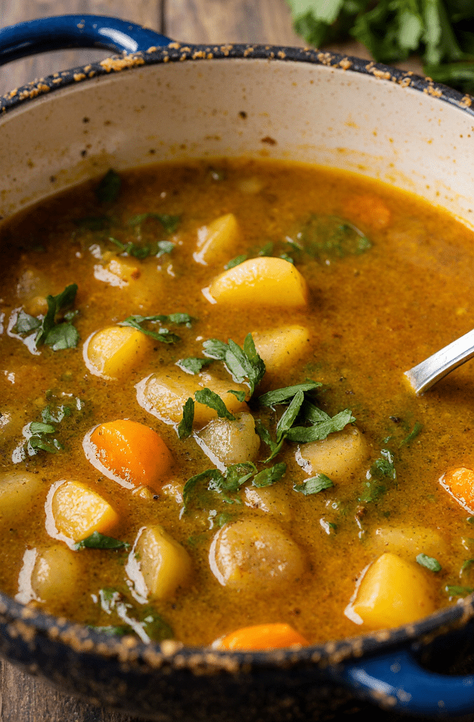Close Up Of A Freshly Made Healing Italian Penicillin Soup Made Easy Served In A Rustic Ceramic Bow Uhxb1phjbr45dgpx6gbm 1