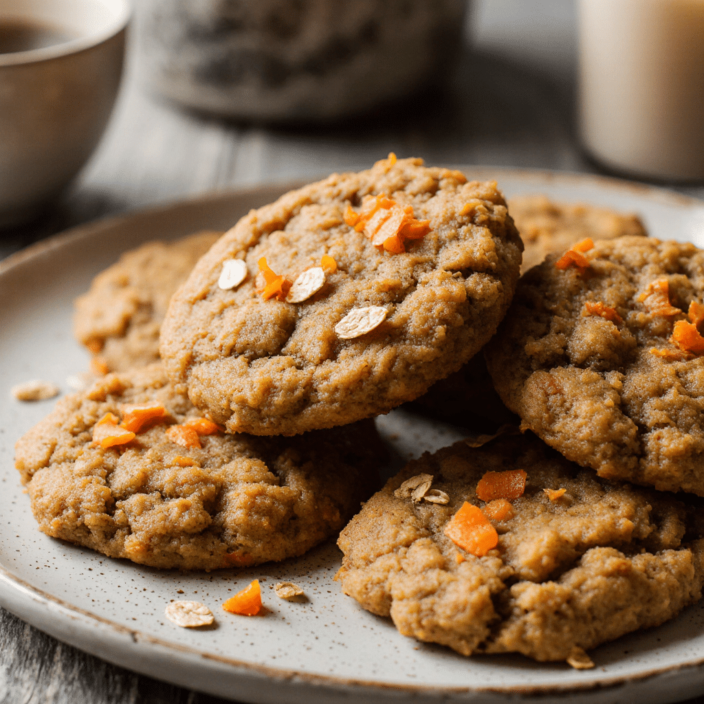 Easy Carrot Cake Oatmeal Cookies (2)