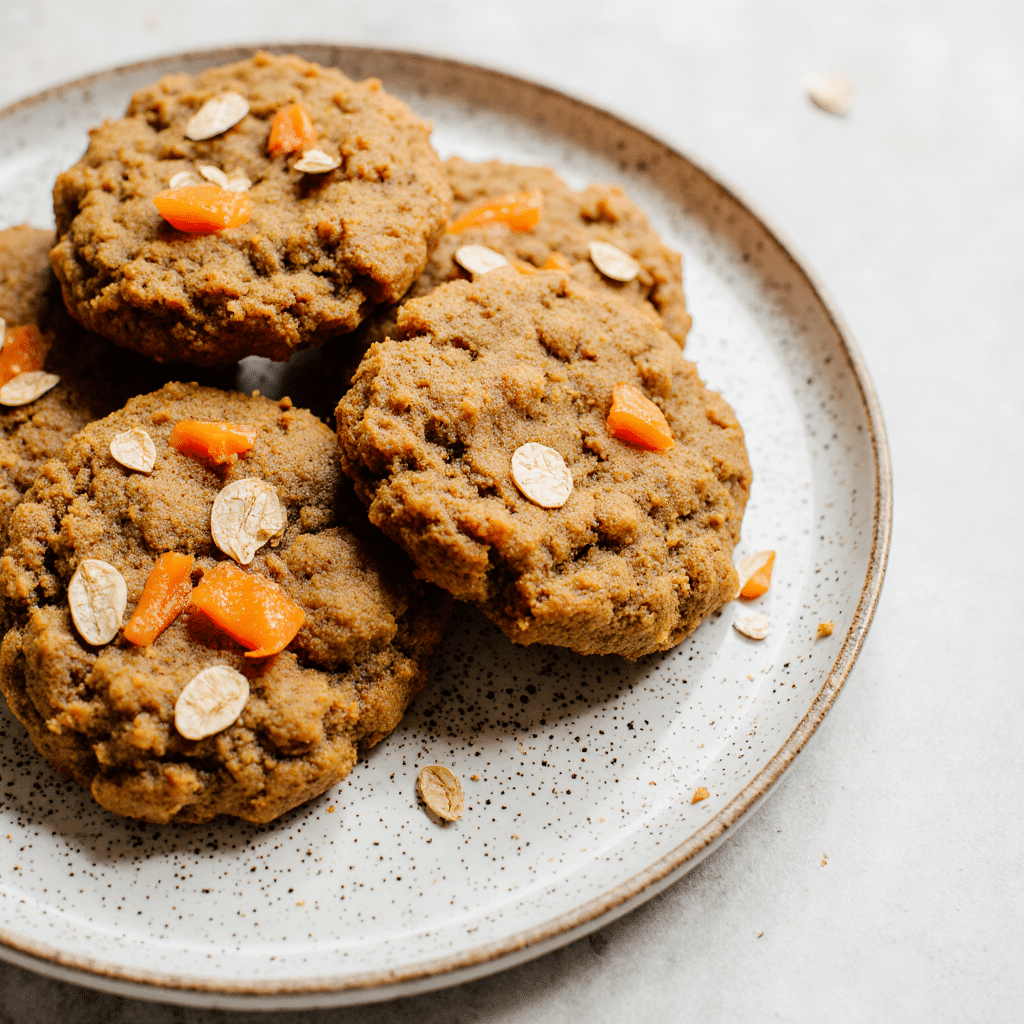 Easy Carrot Cake Oatmeal Cookies Recipe: Amy’s Healthy Baking Easy Carrot Cake Oatmeal Cookies (3)