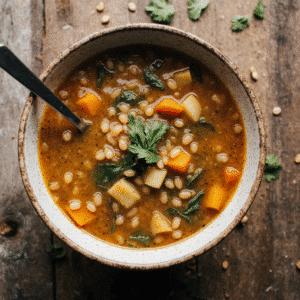Lentil Vegetable Soup (3)