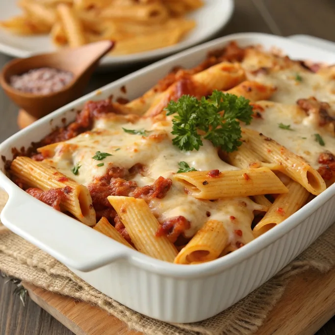 15 Min Cheesy Penne Pasta Bake You’ll Love! 15 Min Cheesy Penne Pasta Bake You Ll Love