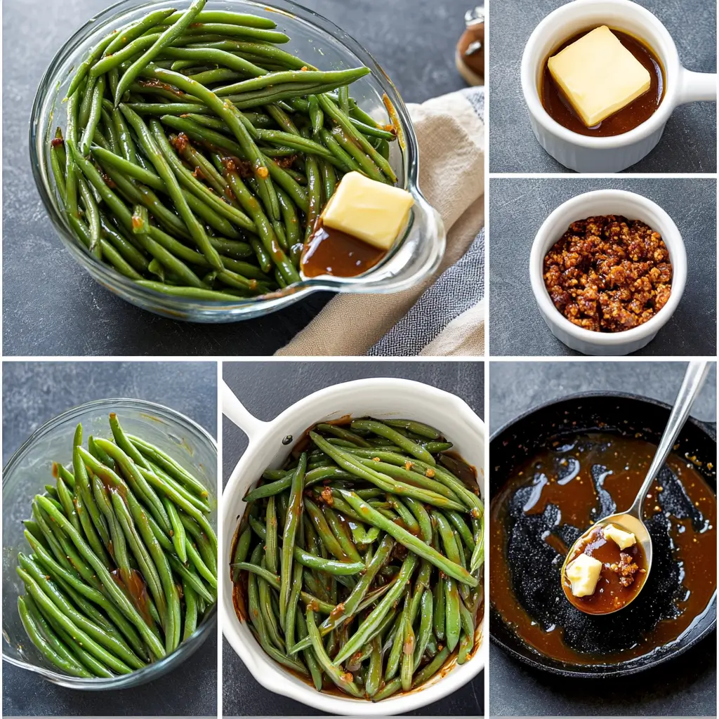 5 Ingredients Crack Green Beans Glossy Saucy (3)