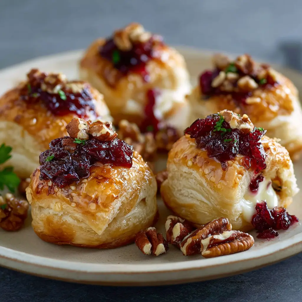 Baked Cranberry Brie Bites Are More Than Just A Snack (1)