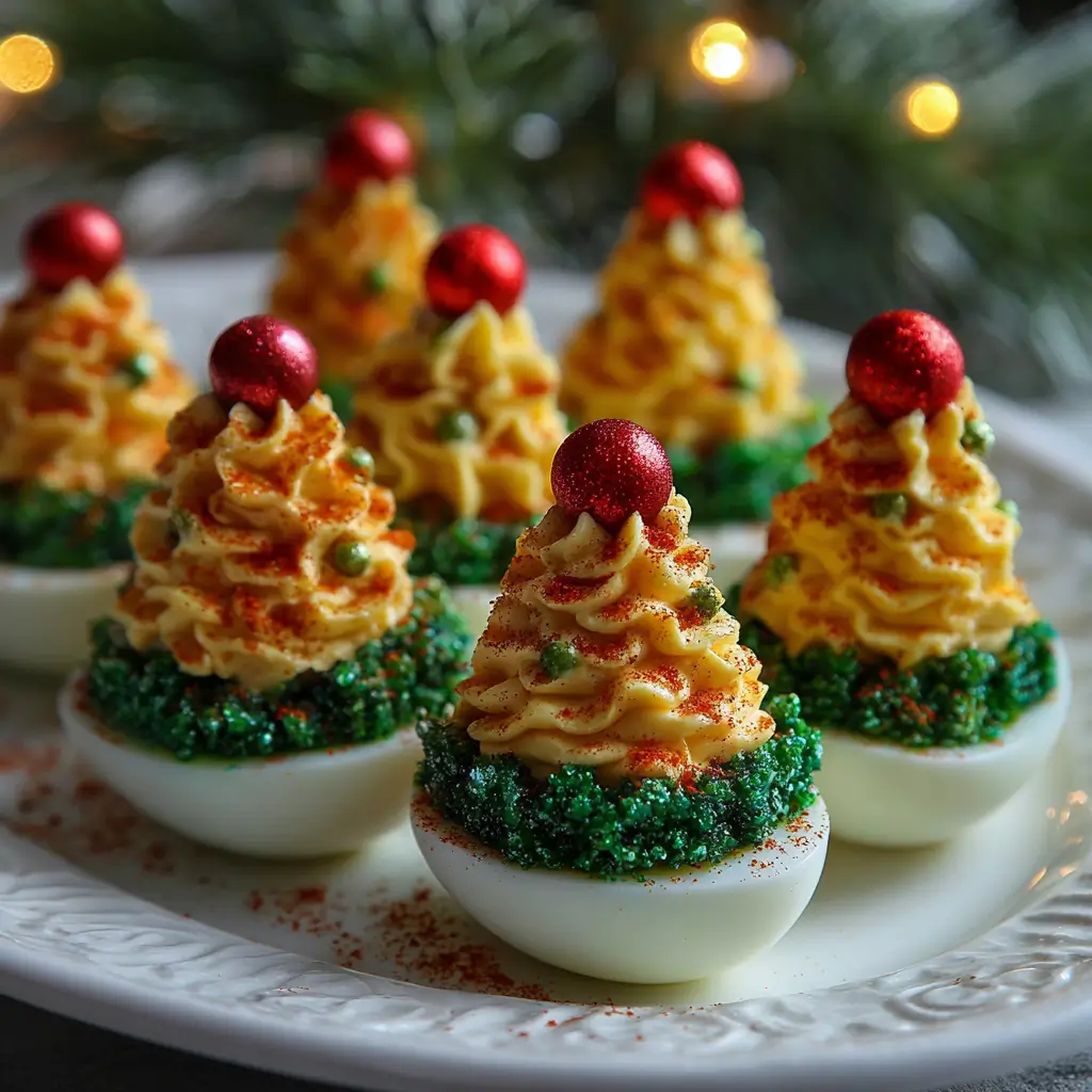 Christmas Tree Deviled Eggs! (3)