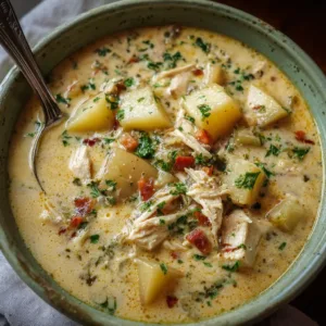 Comforting Chicken Soup With Potatoes (2)
