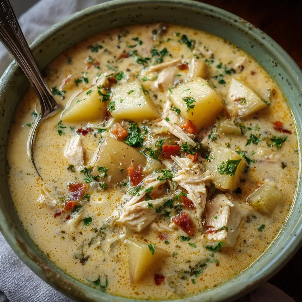 Comforting Chicken Soup With Potatoes (2)