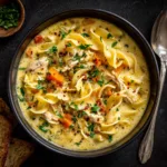 Creamy Chicken Noodle Soup (2)