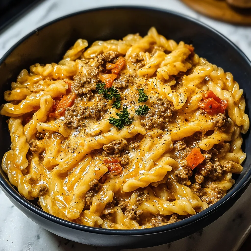 Creamy Ground Beef Pasta (3)