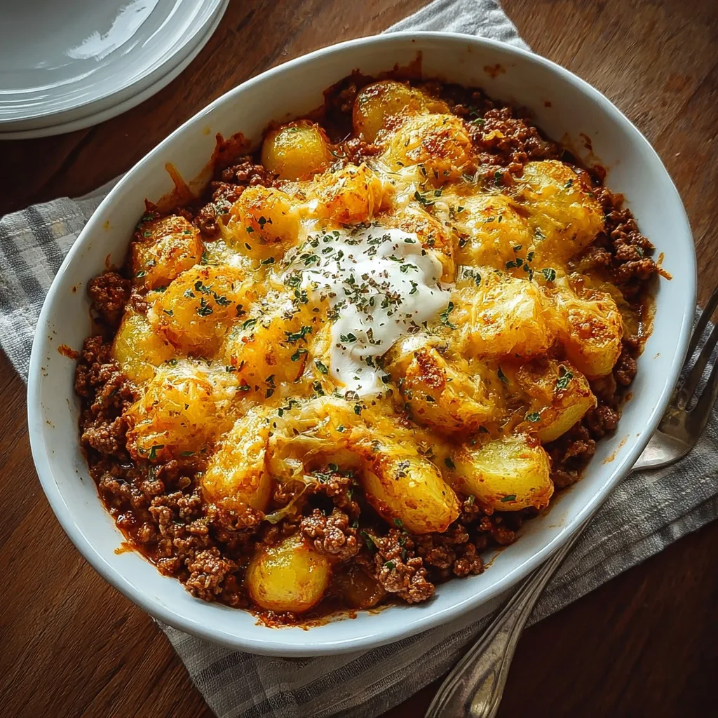Ground Beef And Potatoes Casserole (2)