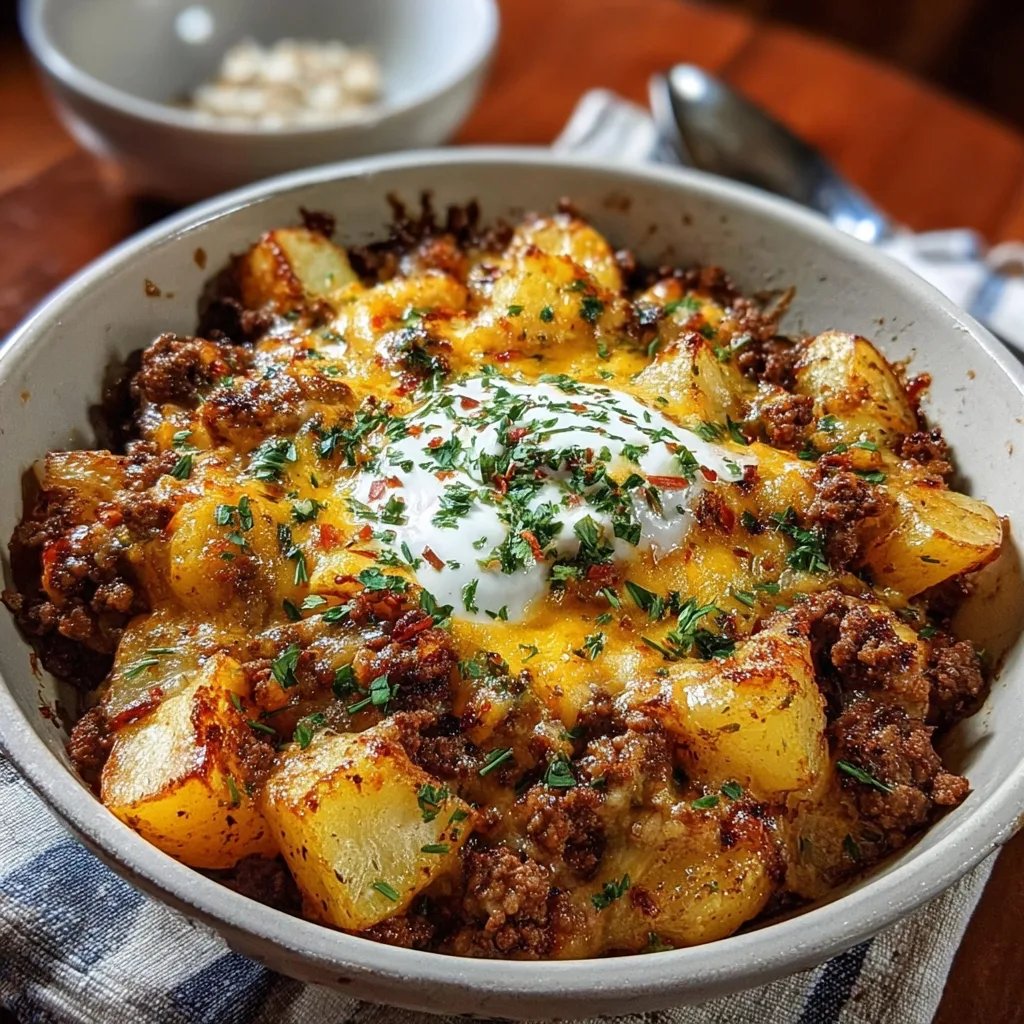 Ground Beef And Potatoes Casserole (3)