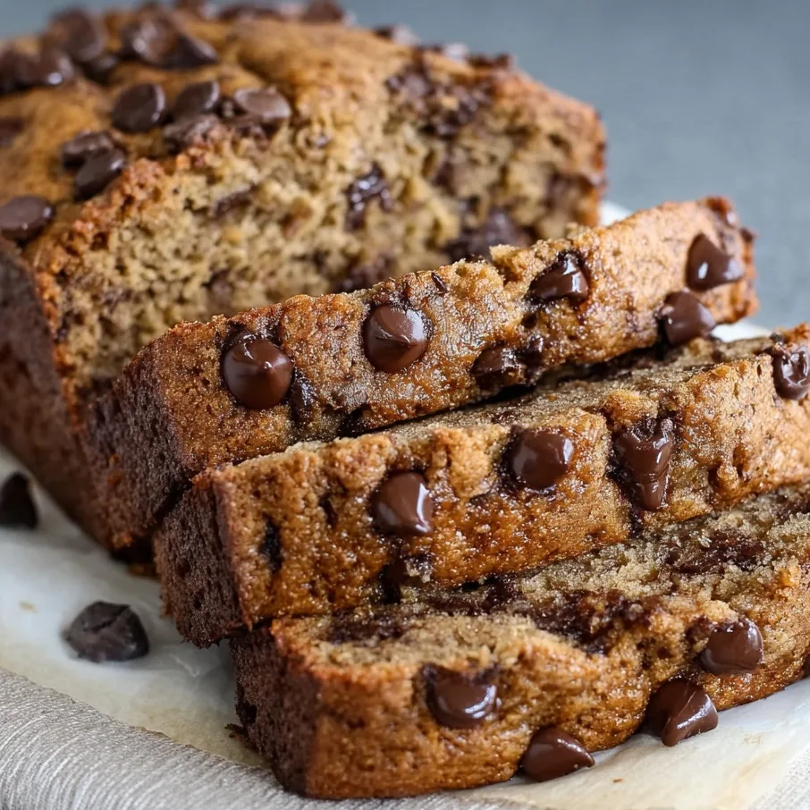 Healthier Chocolate Chip Ban