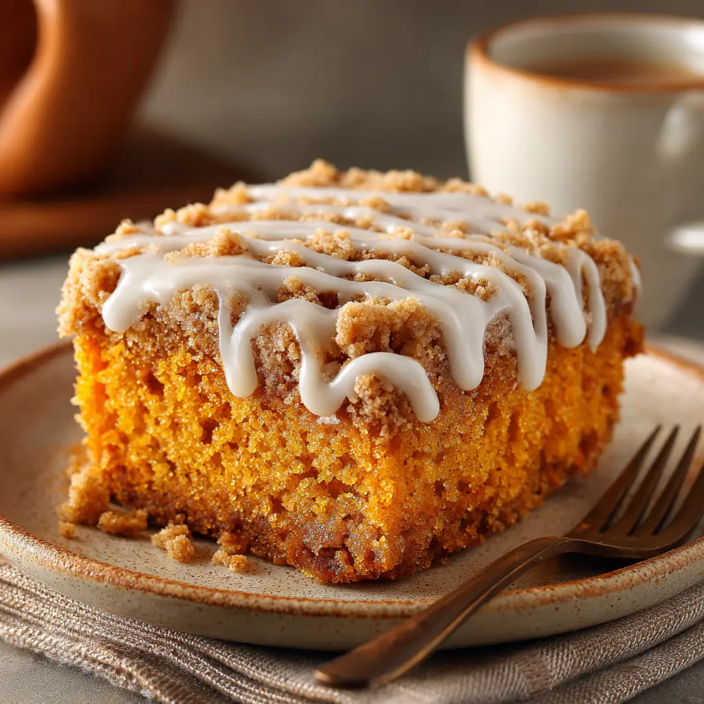Pumpkin Coffee Cake (9x13) With Ridiculous Streusel (3)