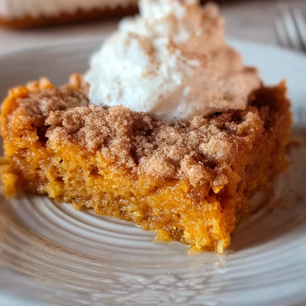 Pumpkin Pie Dump Cake (quick & Easy Fall Dessert Recipe) (1)
