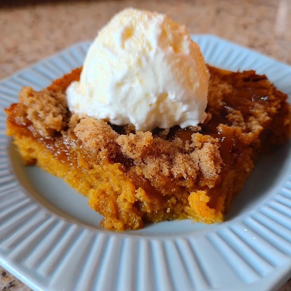 Pumpkin Pie Dump Cake (quick & Easy Fall Dessert Recipe) (2)
