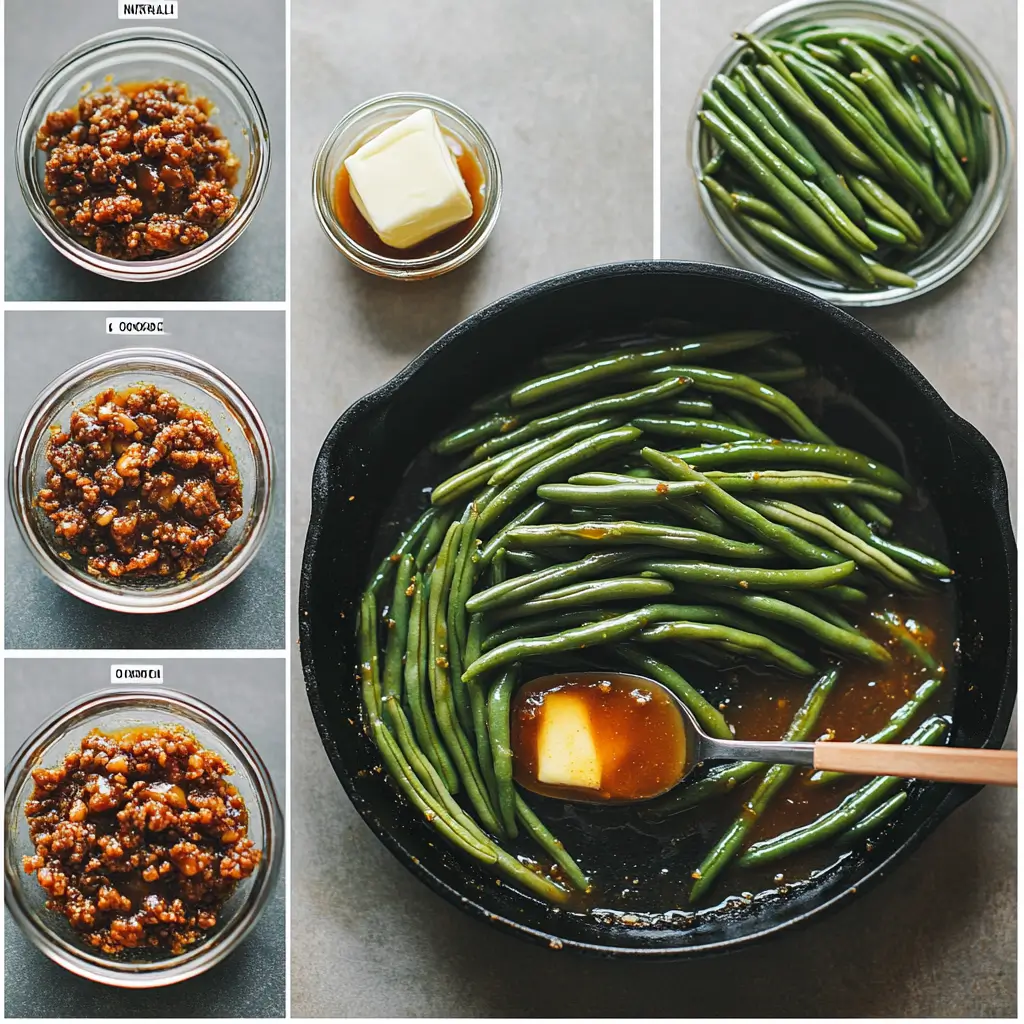 Serving Bowl Of Crack Green Beans On A Linen Dressed (3)
