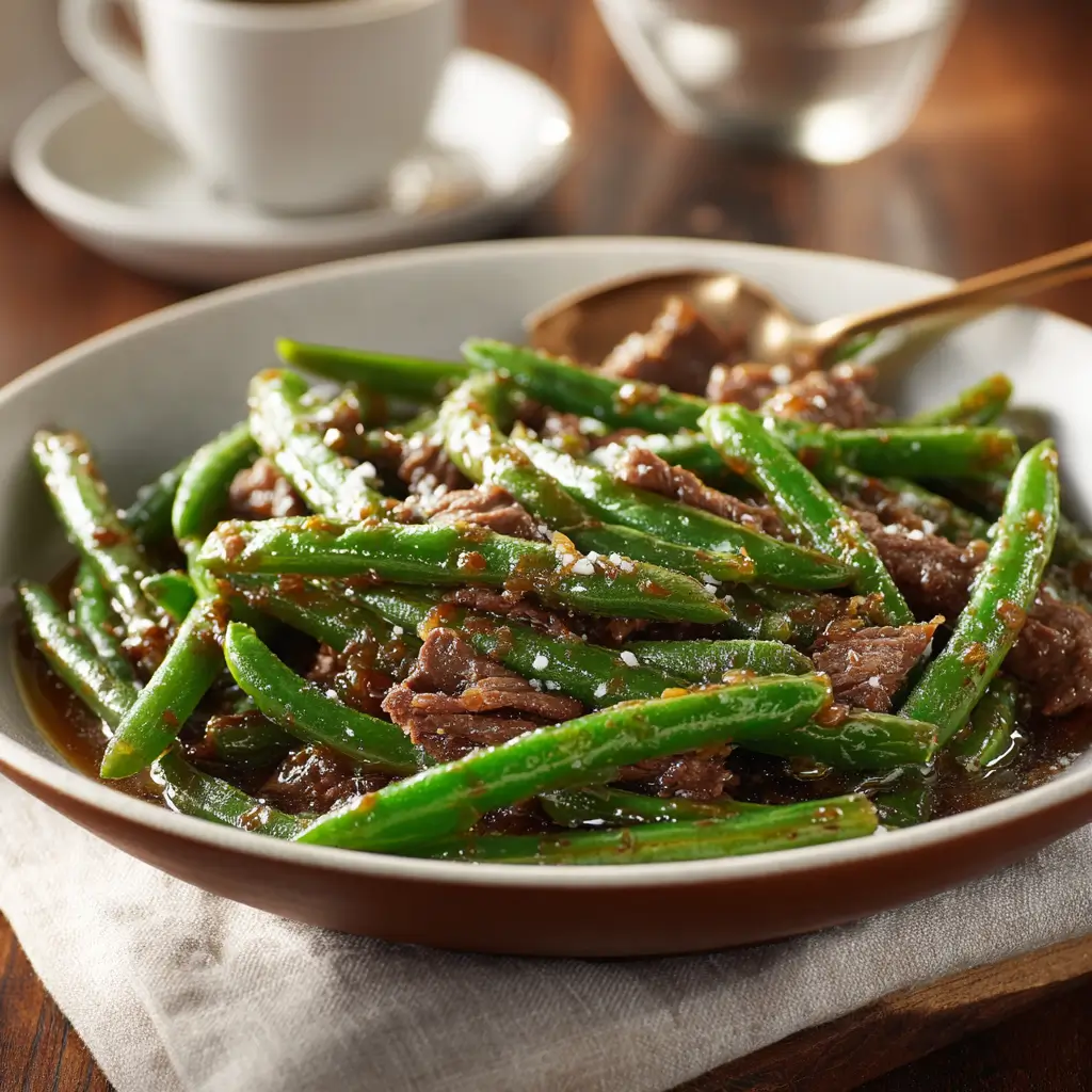 Serving Ultra Zoom Shallow Bowl Of Southern Green Bea (1)